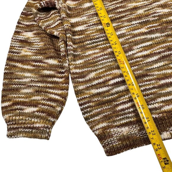 NWT Matta Merino Wool Sweater SZ M V-Neck Made In Peru Boho Cottage Cozy - Picture 8 of 12